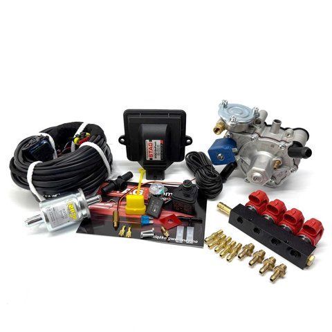 Комплект STAG-200 GoFast Led-200 Analog+ редуктор Tomasetto Nordic Analog+ Форсунки VALTEK Type 30, 3 Ohm 4 цил.Analog 22222 фото