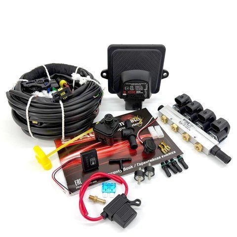 Комплект STAG- 200 GoFast Led-200 + Форсунки Stag W01 4 цил. 302561 фото