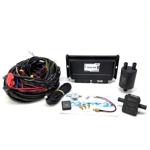 Електроніка  LPGTECH 326  6 цил PTS-01 + 10-90   MINI326+FLPG25+0-90 фото