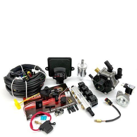 Комплект STAG- 200 GoFast Led-200 + редуктор R02 + Форсунки Stag W01 4 цил. 302563 фото