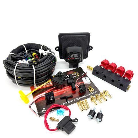 Комплект STAG-200 GoFast Led-200 + Форсунки VALTEK Type 30, 3 Ohm 4 цил. 302567 фото