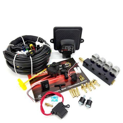 Комплект STAG-200 GoFast Led-200 + Форсунки VALTEK Type 30, 2 Ohm 4 цил. 302568 фото