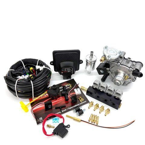Комплект STAG-200 GoFast Led-200 + редуктор Tomasetto Nordic + Форсунки VALTEK Type 30, 2 Ohm 4 цил. 302569 фото
