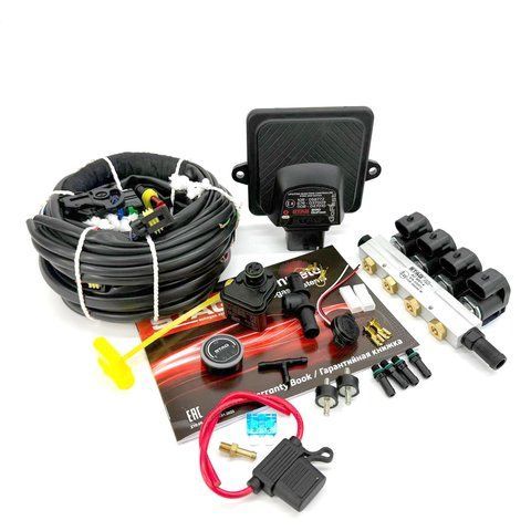 Комплект STAG-200 GoFast Led-600 + Форсунки Stag W01 4 цил. 302571 фото