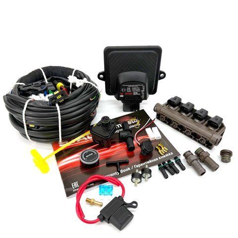 Комплект STAG-200 GoFast Led-600 + Форсунки Stag W02 4 цил. 302572 фото