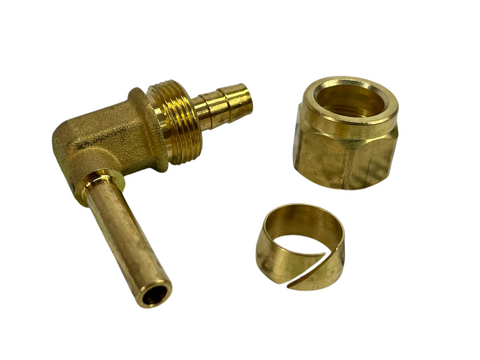 Штуцер фитинг Certools переходной вход 8 . выход 6 угловой 90&deg; N:6A фото